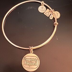 Alex and Ani Completely Blessed, sterling silver bracelet, like new
